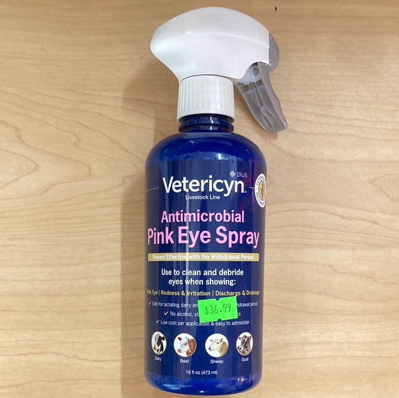 Vetericyn Pink Eye Spray 16 oz.