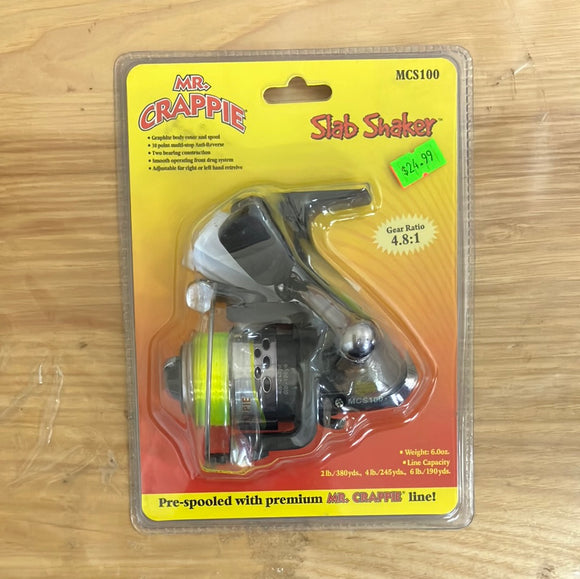 Mr.Crappie Slab Shaker reel