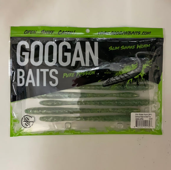 Googan slim shake worm 6.5”