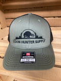 loden / black coon hunter supply hat - Tippy River Supply